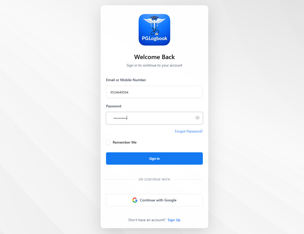 PgLogbook Banner